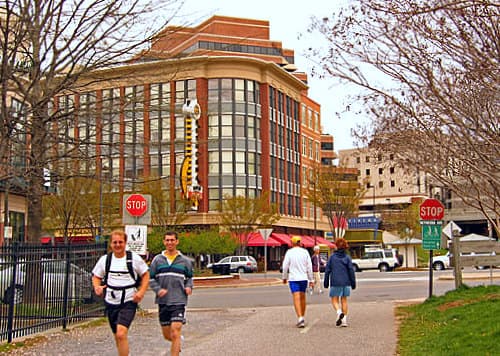 Capital Crescent Trail in Bethesda, Maryland
